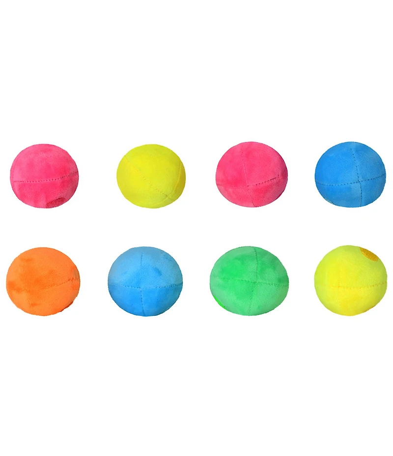Iscream Dippin' Dots Packaging Fleece 9-Piece Plush Set