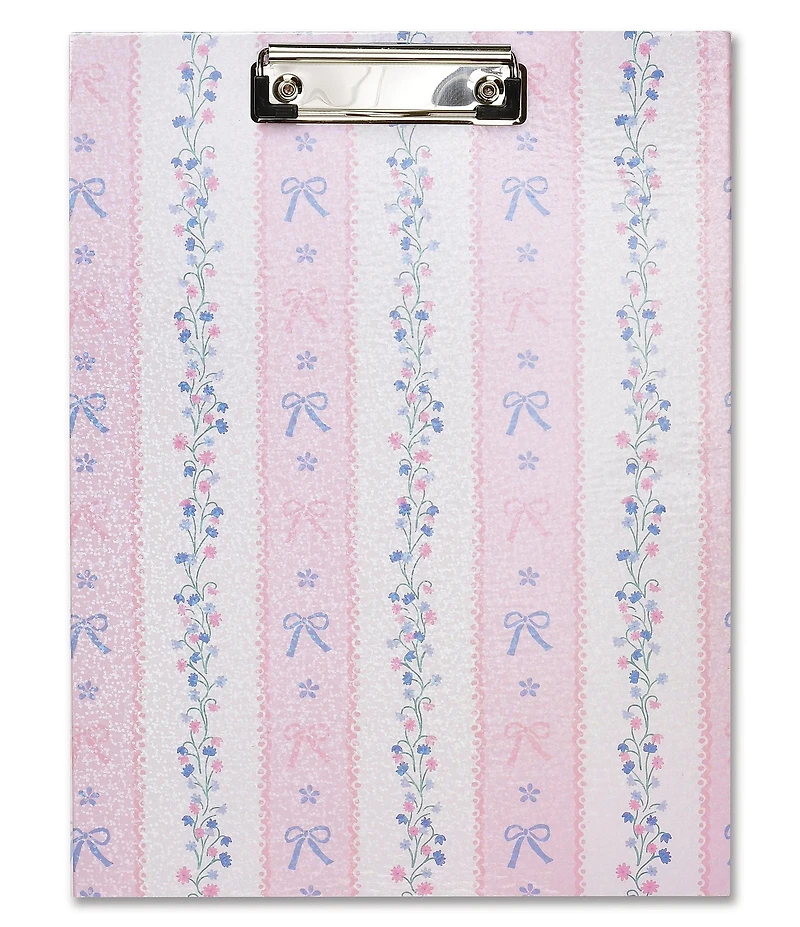Iscream Floral Stripes Clipboard Set