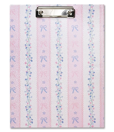 Iscream Floral Stripes Clipboard Set