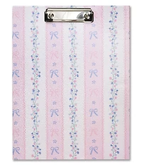 Iscream Floral Stripes Clipboard Set