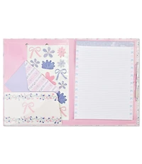 Iscream Floral Stripes Clipboard Set