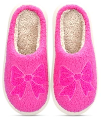 Iscream Girls' Cozy Bow Slippers (Youth)