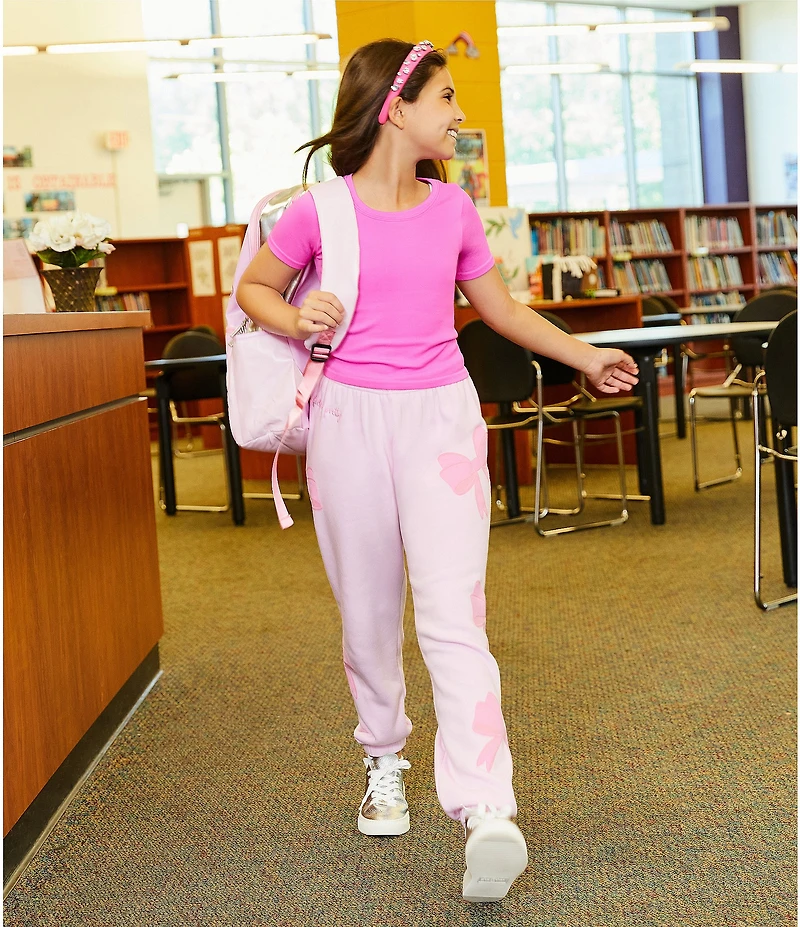 Iscream Girls Glitter Bow Backpack