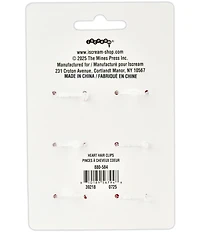 Iscream Girls Heart Hair Clips