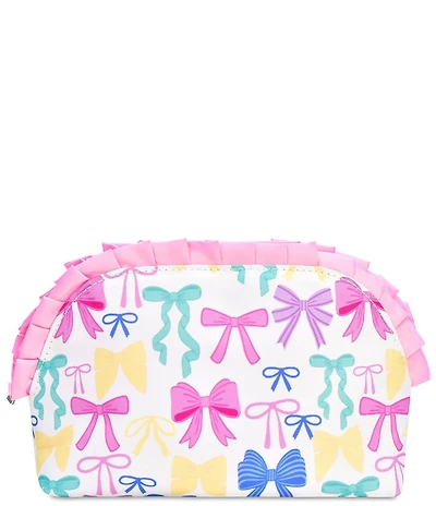 Iscream Girls Pretty Bows Large Oval Cosmetic Bag