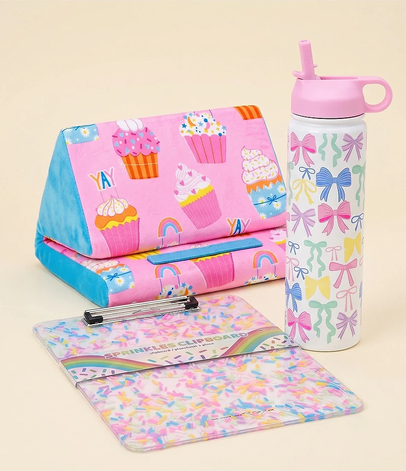 Iscream Girls Pretty Bows Water Bottle