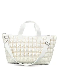 Iscream Girls Shiny Puffer Overnight Bag