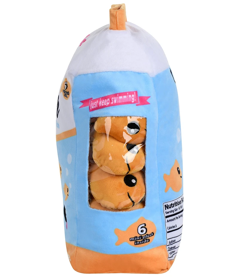 Iscream Go Fish Packaging Fleece Plush