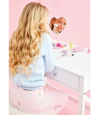 Iscream Heart-Shaped Vanity Mirror