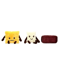 Iscream Hershey's S'Mores Packaging Fleece 6-Piece Plush