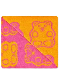 Iscream Jelly Bears Cozy Knit Blanket
