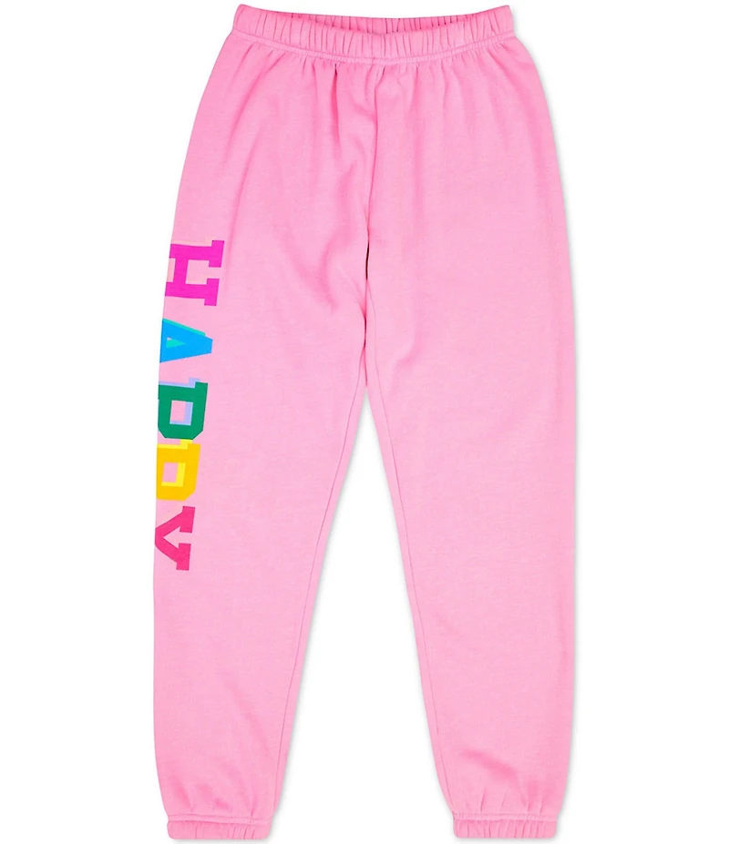 Iscream Little/Big Girls Happy Graphic Sweatpants