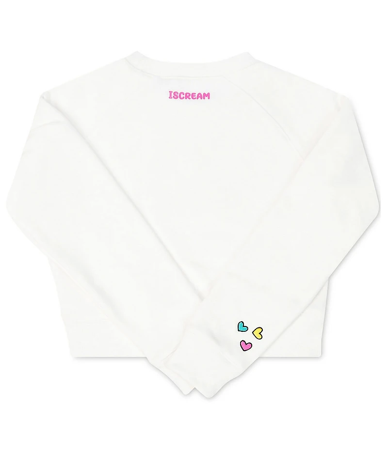 Iscream Little/Big Girls Long Sleeve Friday's Graphic Sweatshirt