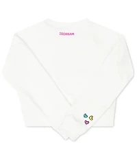 Iscream Little/Big Girls Long Sleeve Friday's Graphic Sweatshirt