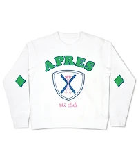 Iscream Little/Big Girls Long Sleeve Theme Apres Sweatshirt