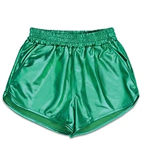 Iscream Little/Big Girls Metallic Pull-On Shorts