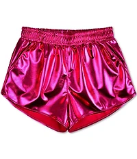 Iscream Little/Big Girls Metallic Pull-On Shorts