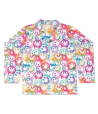 Iscream Little/Big Girls Smiles Everywhere Long Sleeve Top & Pants Lounge Set