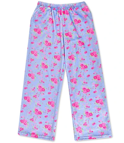 Iscream Little/Big Girls Ditsy Floral Plush Pants