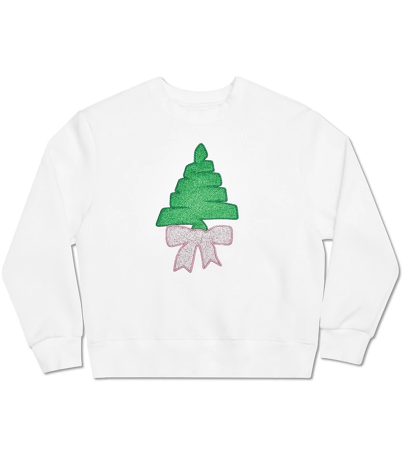 Iscream Little/Big Girls Fancy Tree Sweatshirt