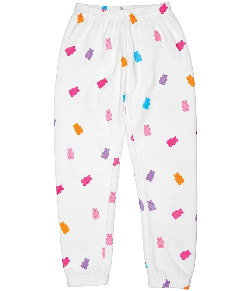 Iscream Little/Big Girls Jelly Bears Printed Comfy Sweatpants