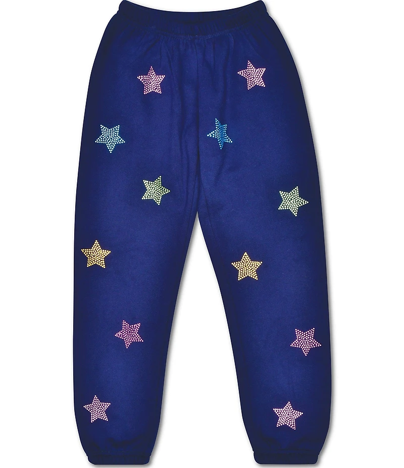 Iscream Little/Big Girls Met Star Navy Sweatpants