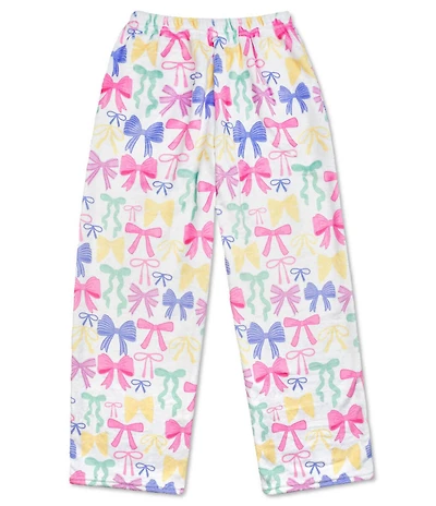 Iscream Little/Big Girls Pretty Bow Plush Pants