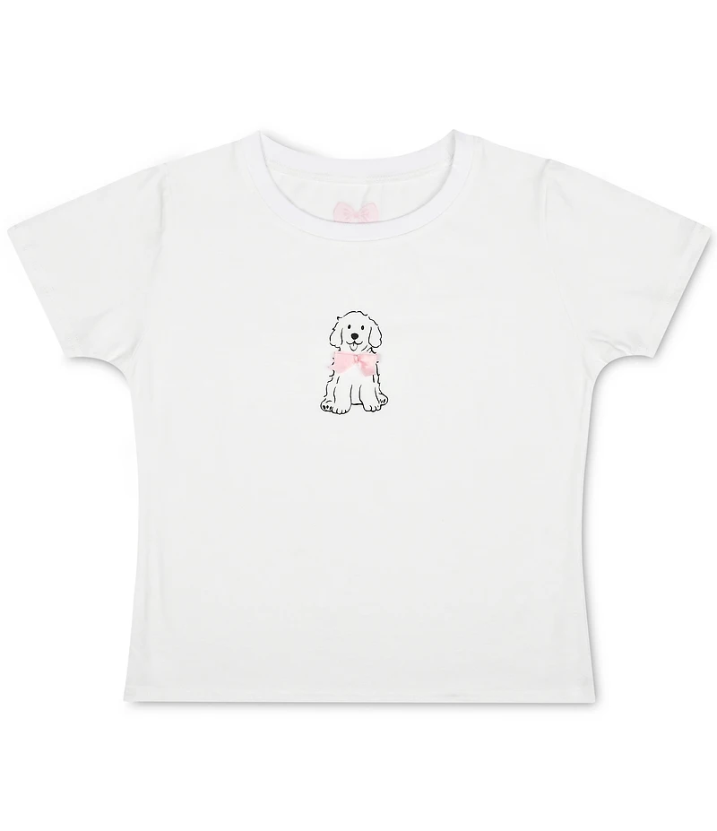 Iscream Little/Big Girls Pretty Pups T-Shirt