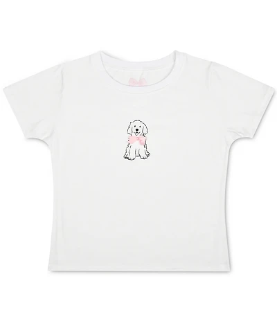 Iscream Little/Big Girls Pretty Pups T-Shirt