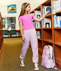 Iscream Little/Big Girls Ribbon Bows Sweatpants