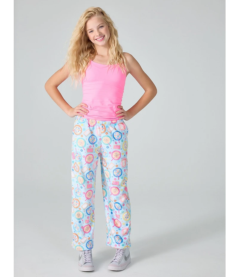 Iscream Little/Big Girls Sweet Cereal Plush Pants
