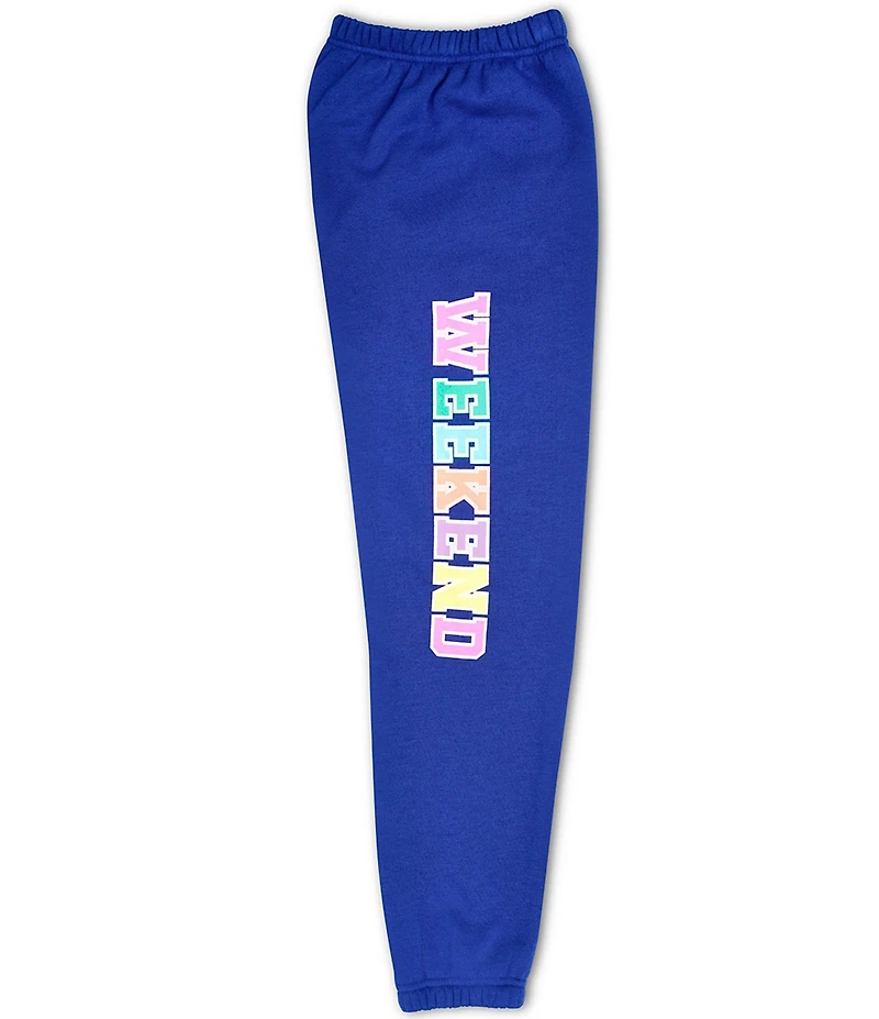 Iscream Little/Big Girls Weekend Midnight Basic Sweatpants
