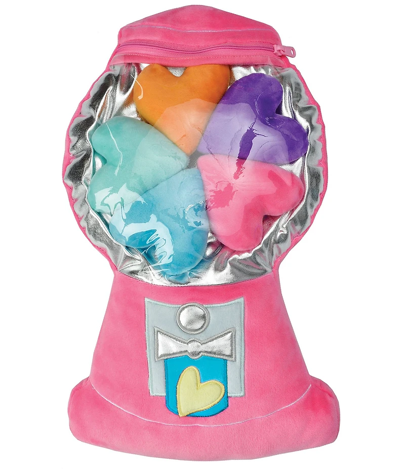 Iscream Love Gumball Machine Plush Pillow