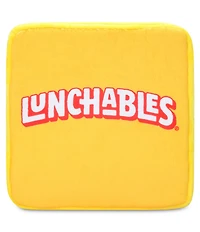 Iscream Lunchables Pizza Packaging Fleece 8-Piece Plush