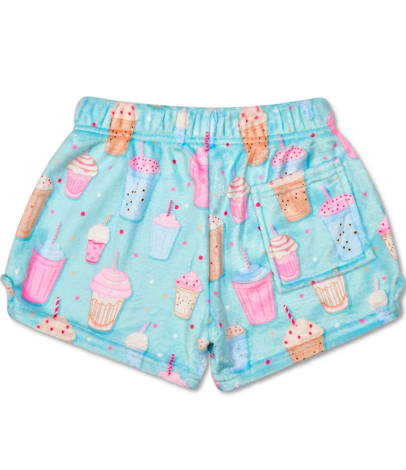 Iscream Girls Milkshake Plush Shorts