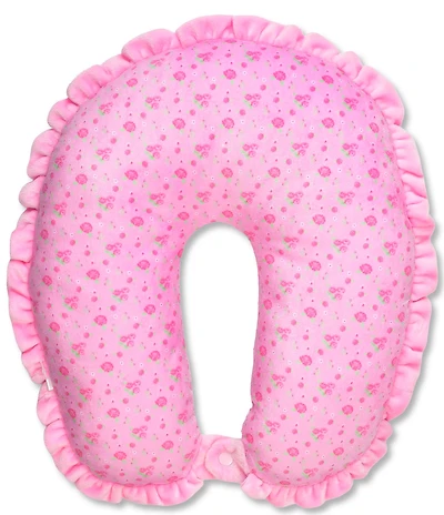 Iscream Girls Pretty In Pink Neck Pillow