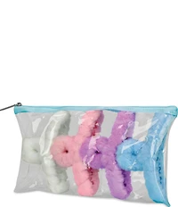 Iscream Set of 4 Cozy Fuzzy Clips