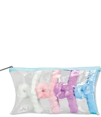 Iscream Set of 4 Cozy Fuzzy Clips