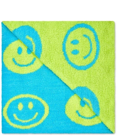 Iscream Smiles Cozy Knit Blanket