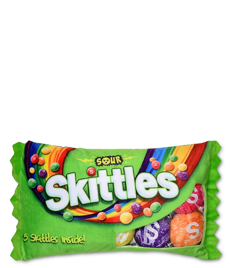 Iscream Sour Skittles Packaging Plush