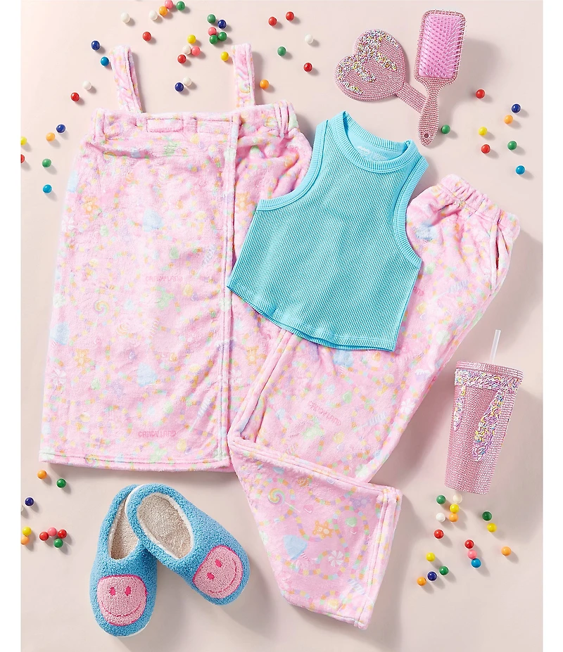 Iscream Sprinkle Sparkle Rhinestone Heart Hand Held Mirror