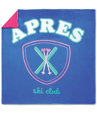 Iscream Theme Apres Sherpa Blanket