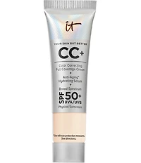 IT Cosmetics CC+ Color Correcting Full Coverage Cream SPF 50+ Travel Size