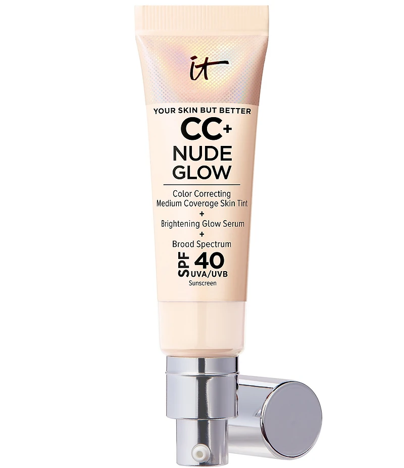 IT Cosmetics CC+ Nude Glow Lightweight Foundation + Glow Serum SPF 40
