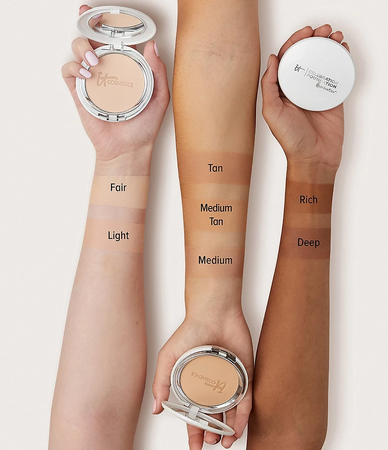 IT Cosmetics Celebration Foundation Illumination Full Coverage Powder Foundation