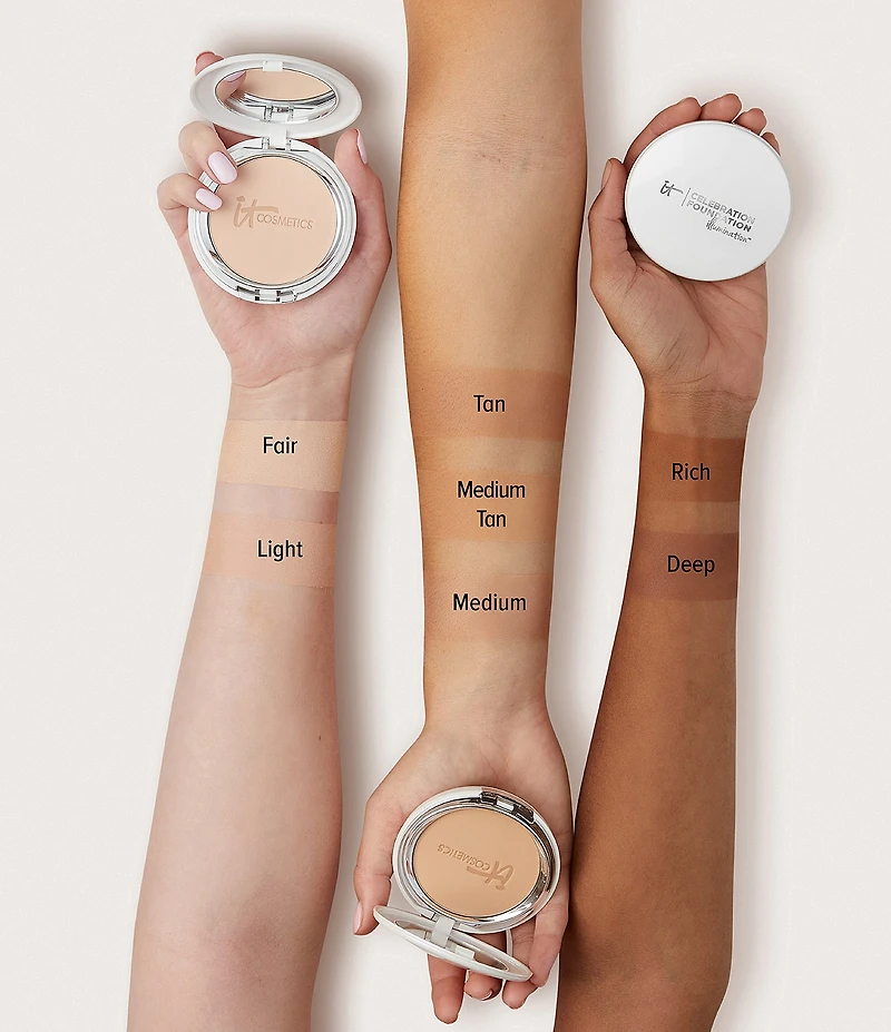 IT Cosmetics Celebration Foundation Illumination Full Coverage Powder Foundation