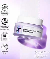 IT Cosmetics Confidence in a Cream Barrier Boost Skin Barrier Repair Daily Moisturizer