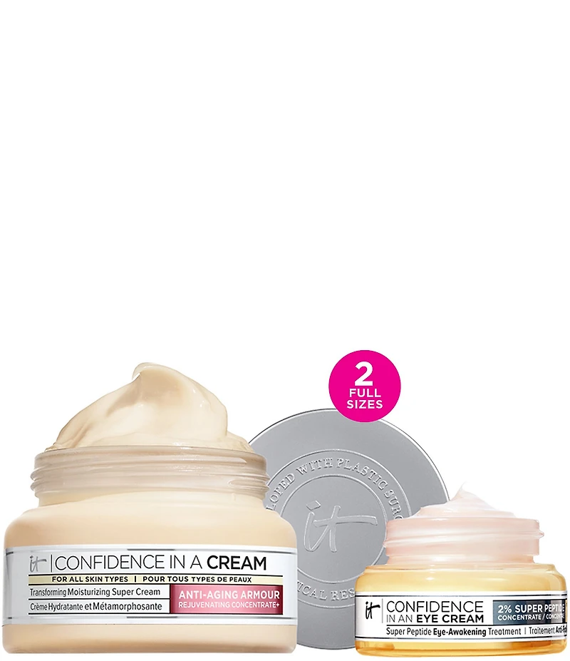 IT Cosmetics Confidence in Your Skincare Routine Face and Eye Cream Anti-Aging Moisturizing Duo