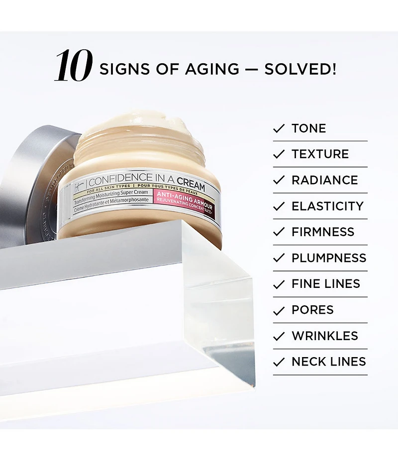 IT Cosmetics Confidence in Your Skincare Routine Face and Eye Cream Anti-Aging Moisturizing Duo