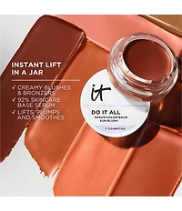 IT Cosmetics Do It All Serum Color Balm Sun Cream Blush & Bronzer
